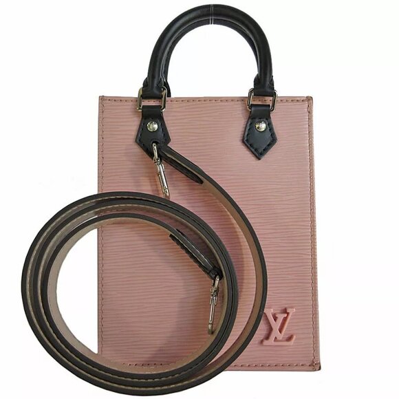 Auth LOUIS VUITTON Epi Petite Sac PlatCrossbody Shoulder Bag - Picture 1 of 12
